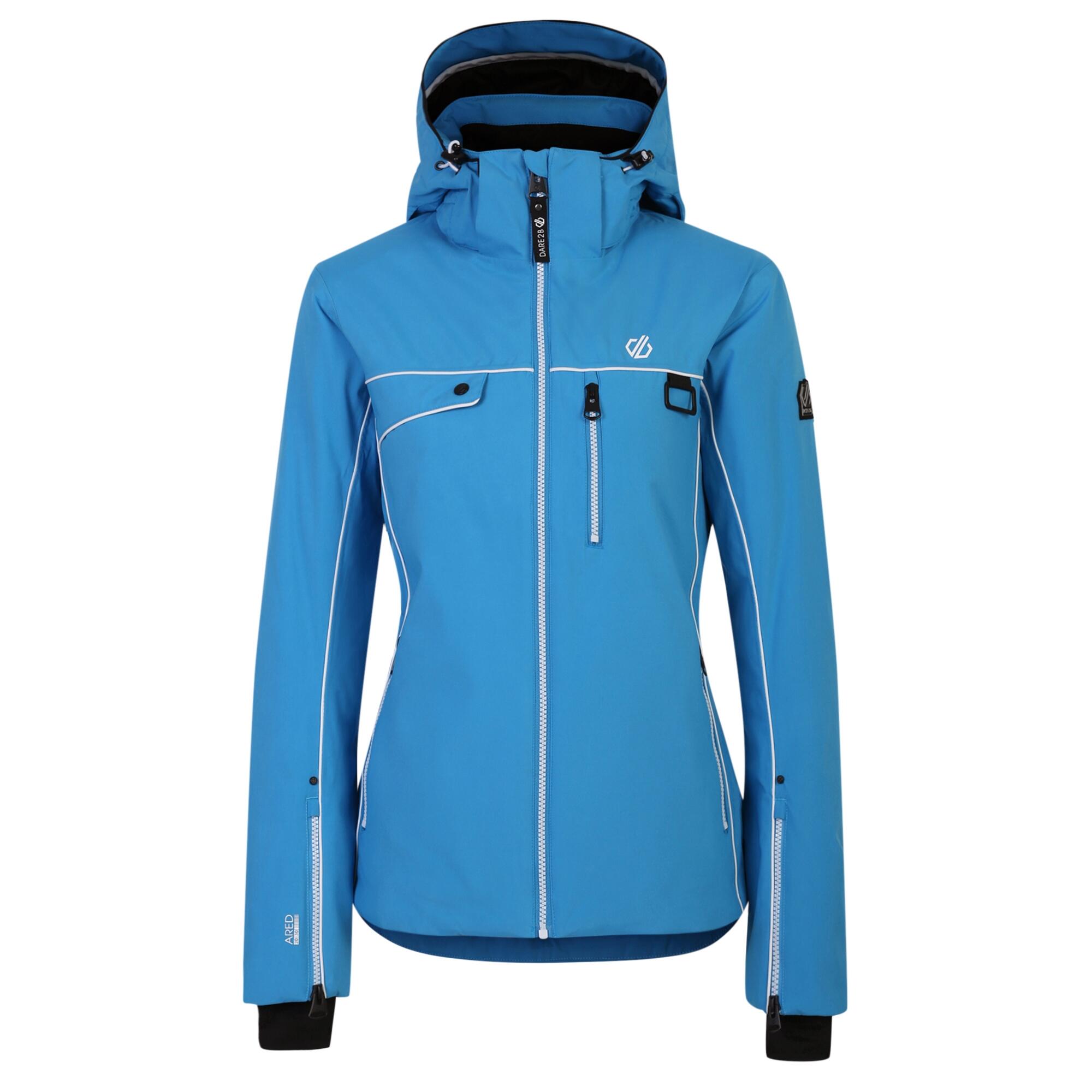 DARE 2B Womens/Ladies Line Ski Jacket (Swedish Blue)