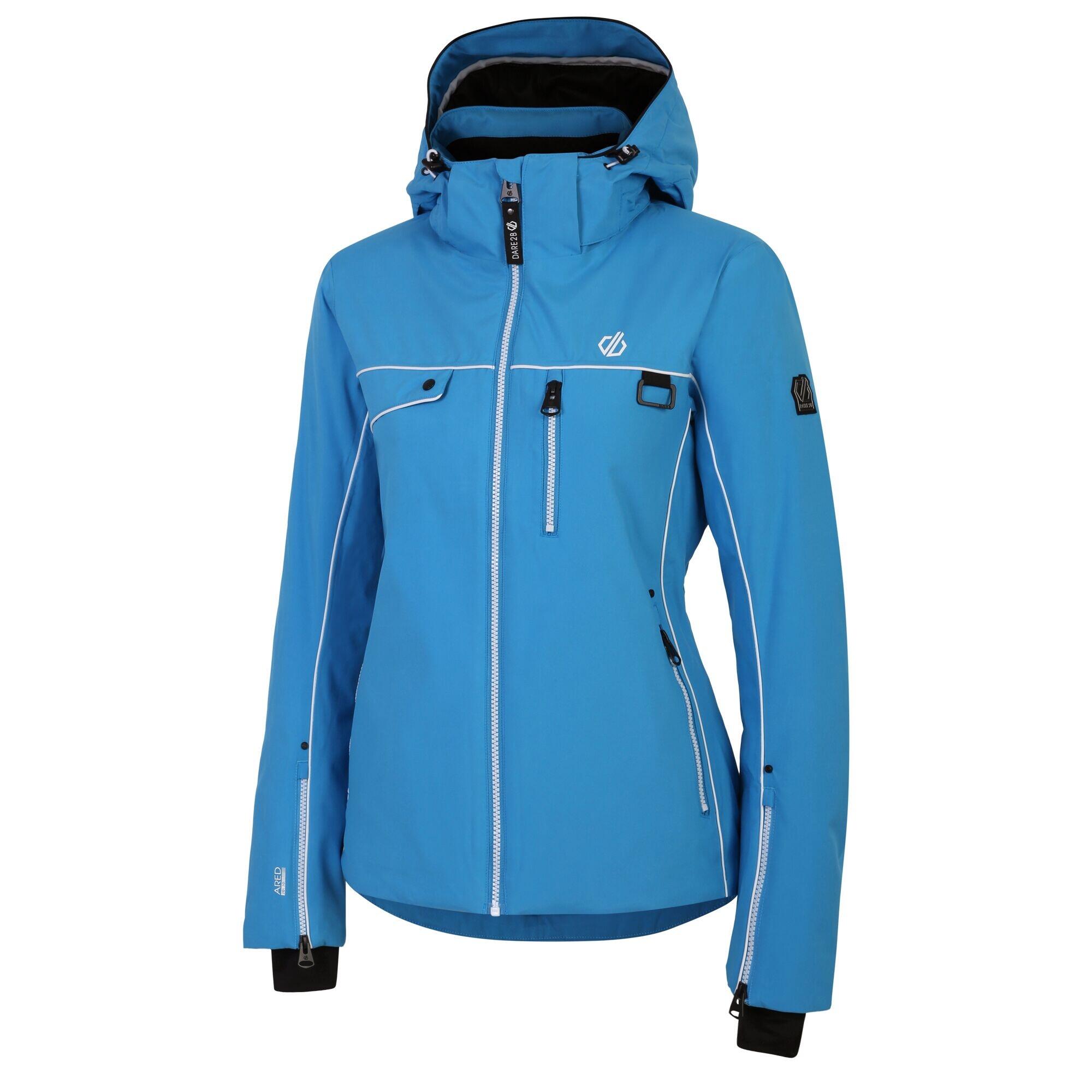 Womens/Ladies Line Ski Jacket (Swedish Blue) 3/5