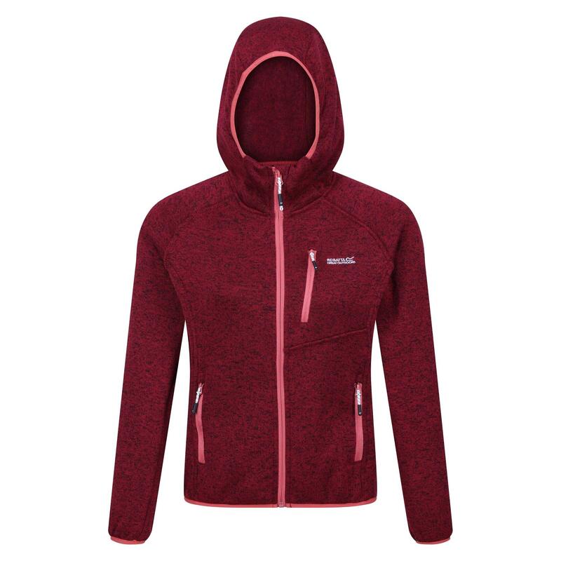 "Newhill" Fleecejacke mit Kapuze für Damen Rot