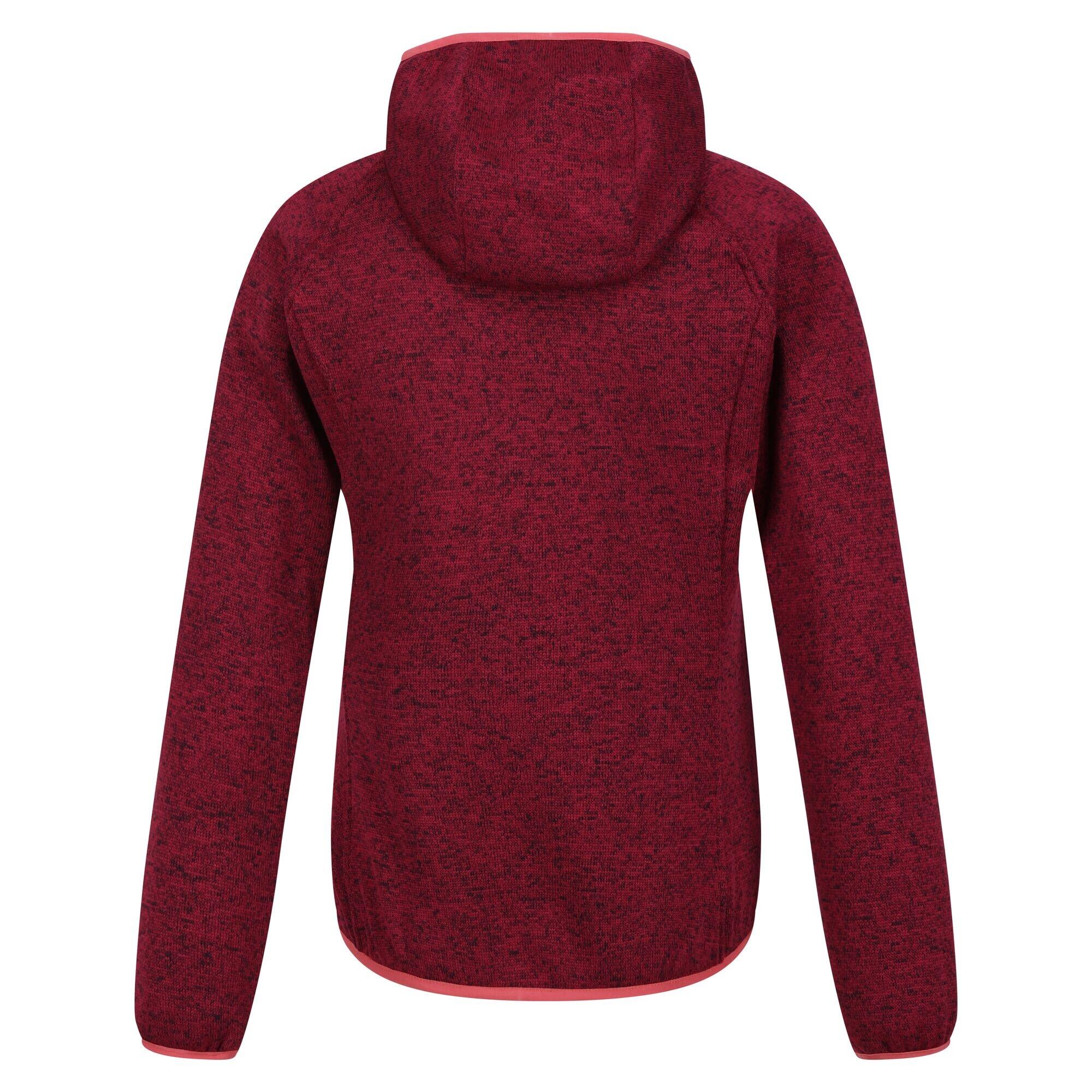 NEWHILL Women's fleece jacket (Dark red)