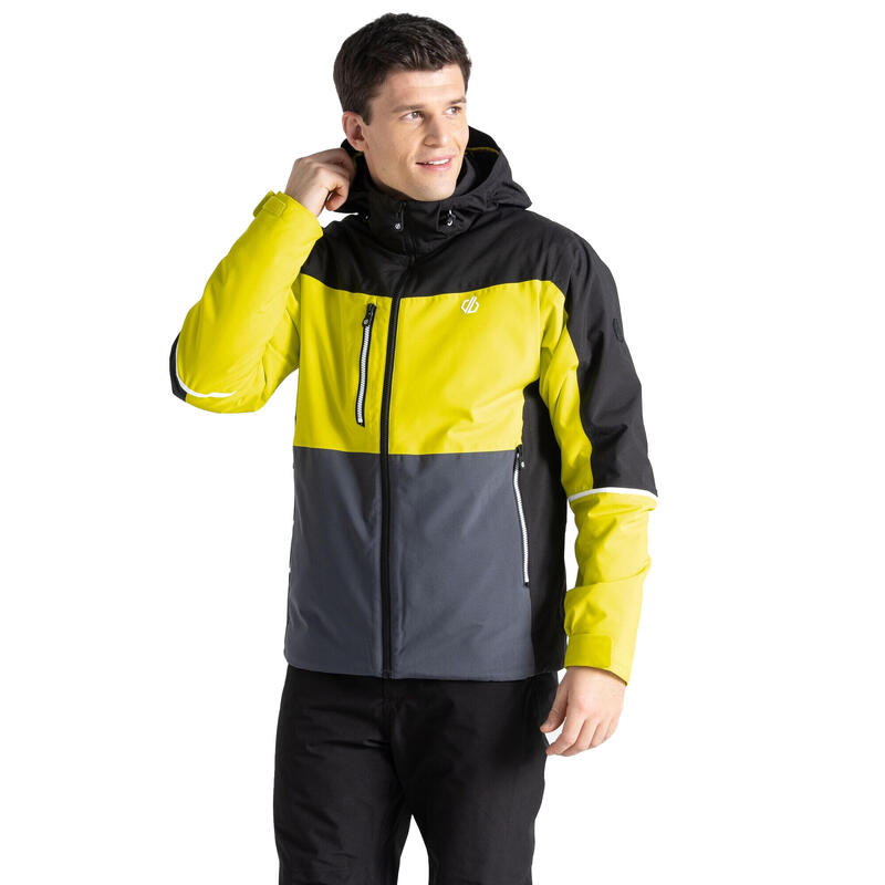 Blouson de ski EAGLE Homme (Jaune néon / Noir)