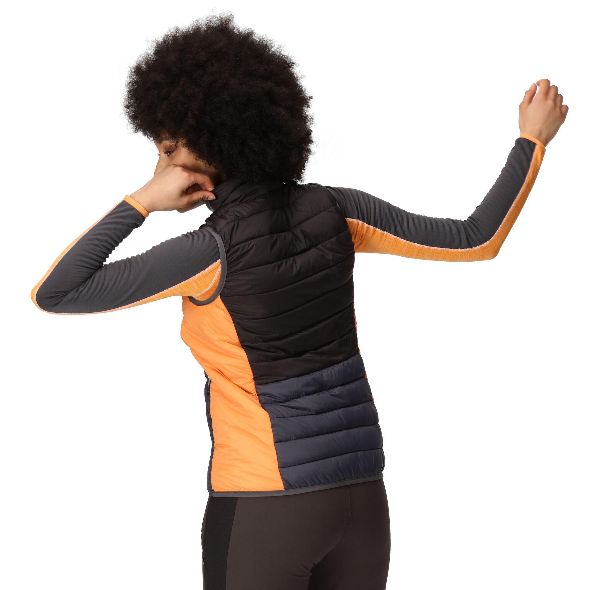 "Harrock II" Weste für Damen Mittelgrau/Schwarz 3/5