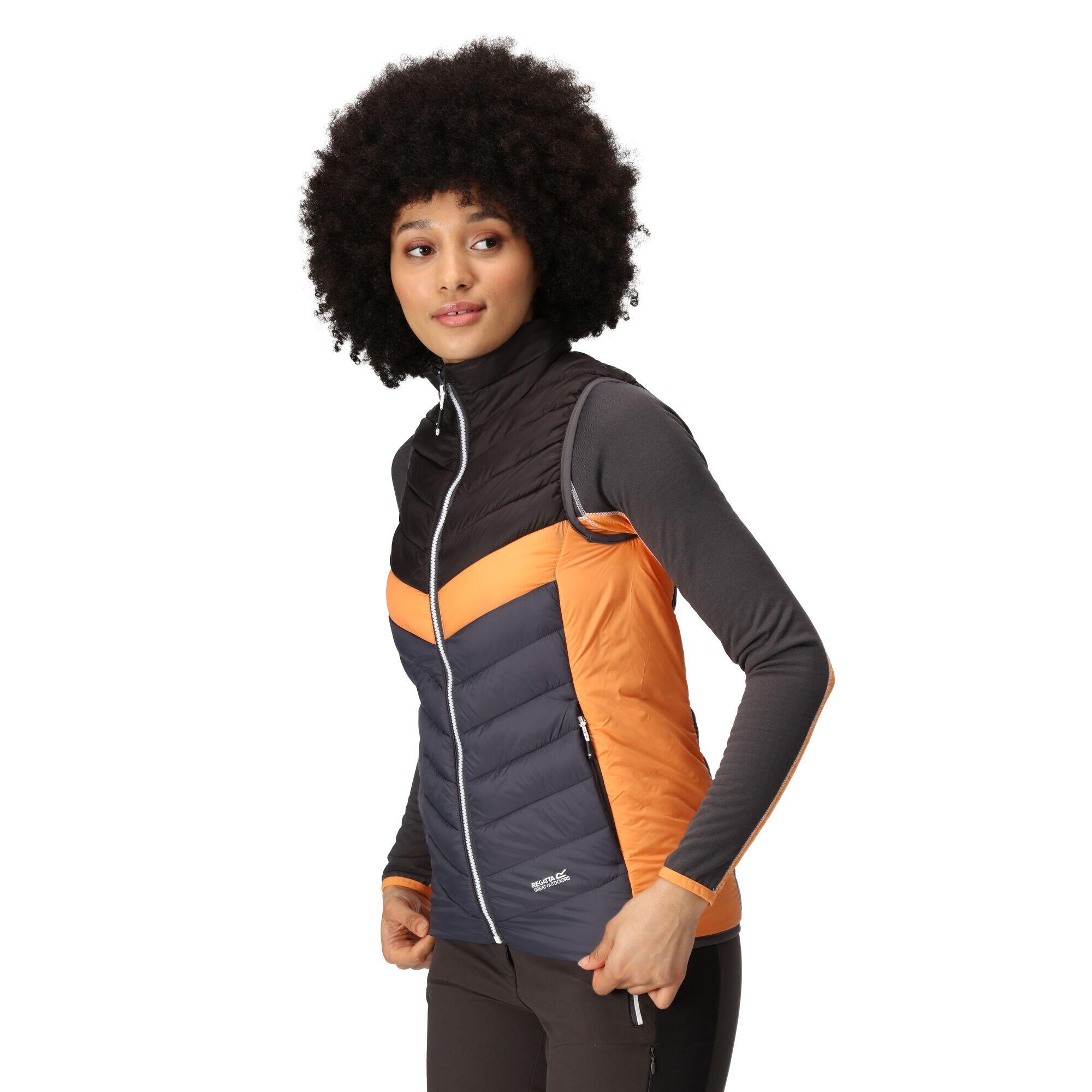"Harrock II" Weste für Damen Mittelgrau/Schwarz 4/5