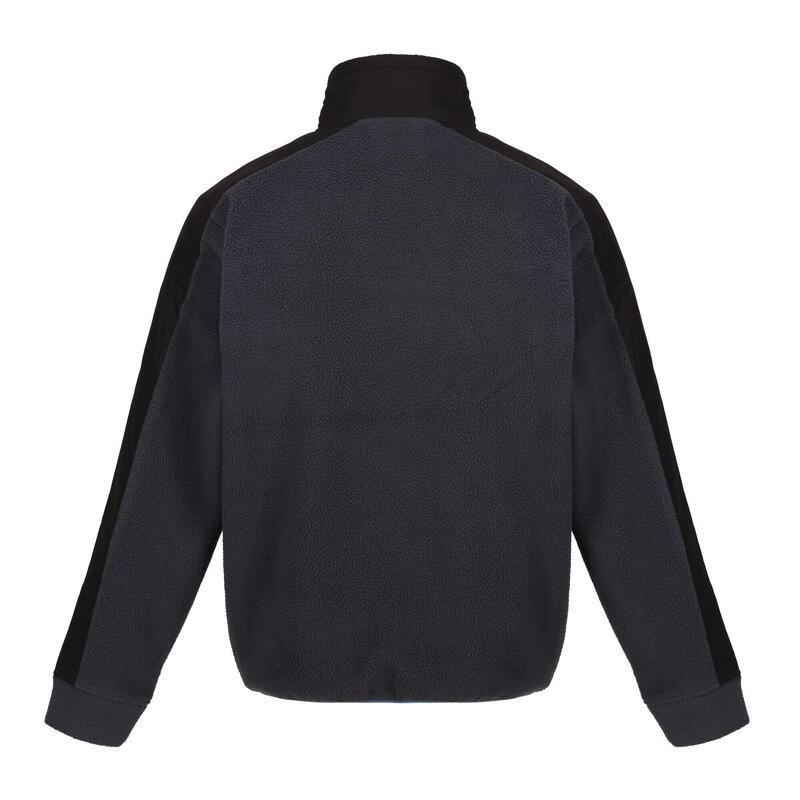 Haut polaire VINTAGE Homme (Gris phoque / Noir)