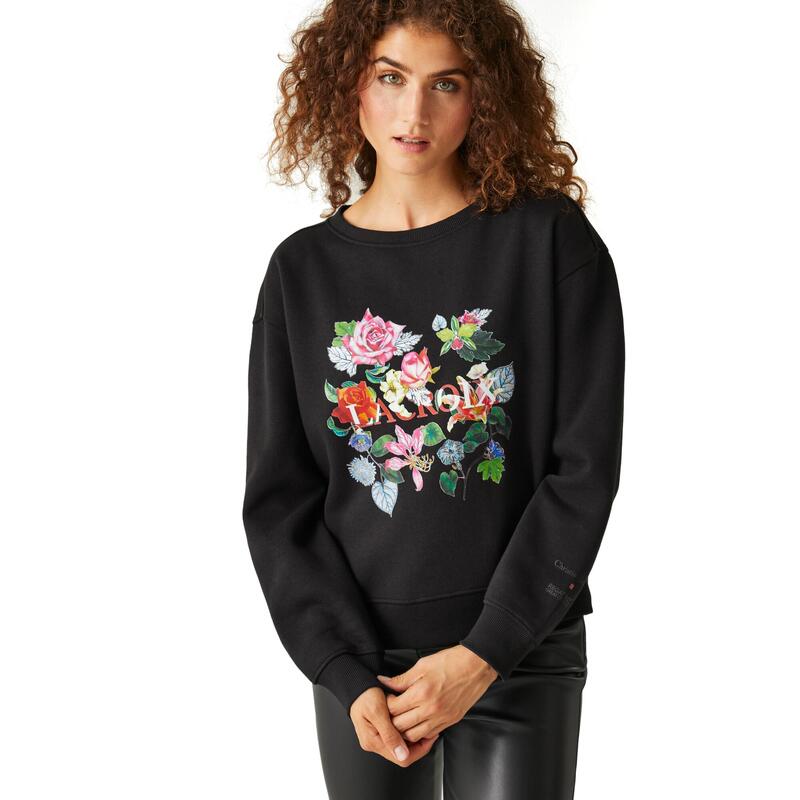 Dames Christian Lacroix Beauvision Sweatshirt (Zwart)