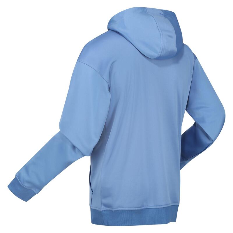 Hoodie Mesclado Ortolan Homem Lago Azul