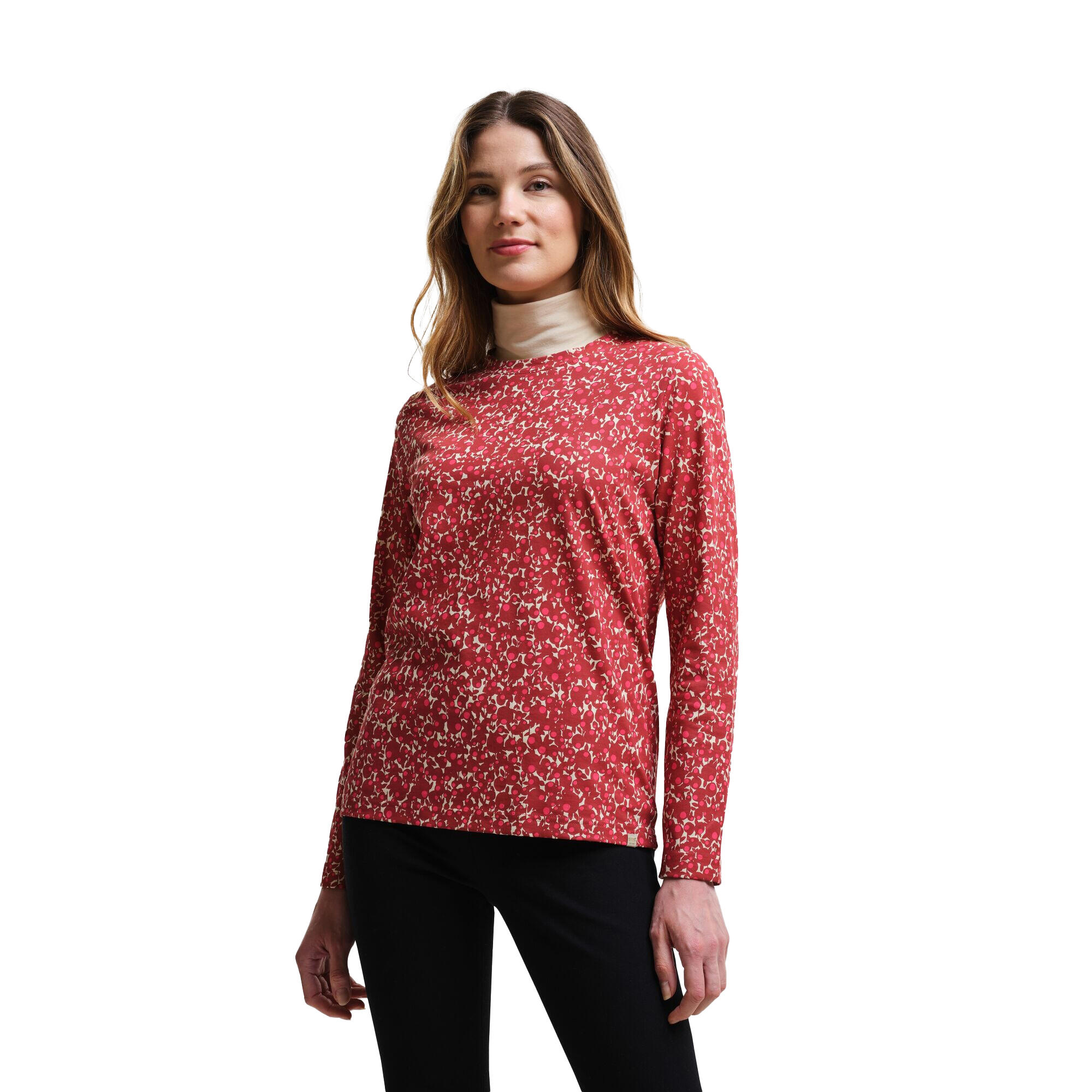 Tshirt ORLA KIELY Femme (Rouge) 3/4
