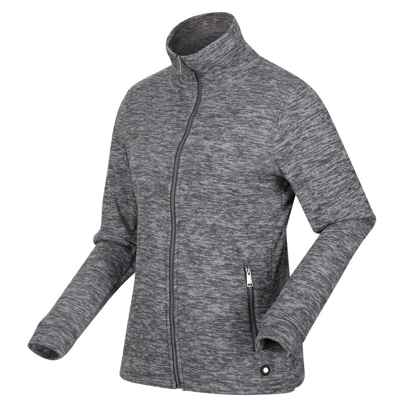 Veste Polaire AZAELIA Femme (Gris Foncé)