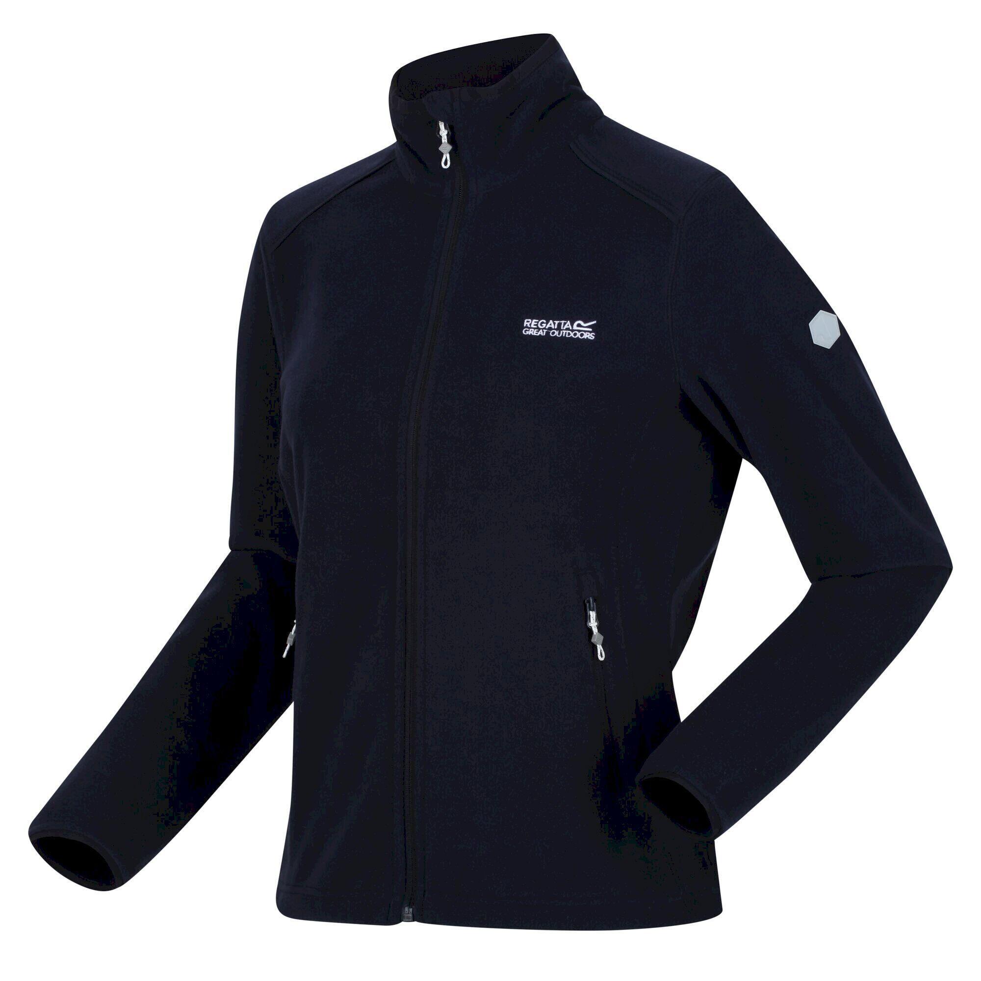 Womens/Ladies Floreo IV Full Zip Fleece Jacket (Navy) 4/5