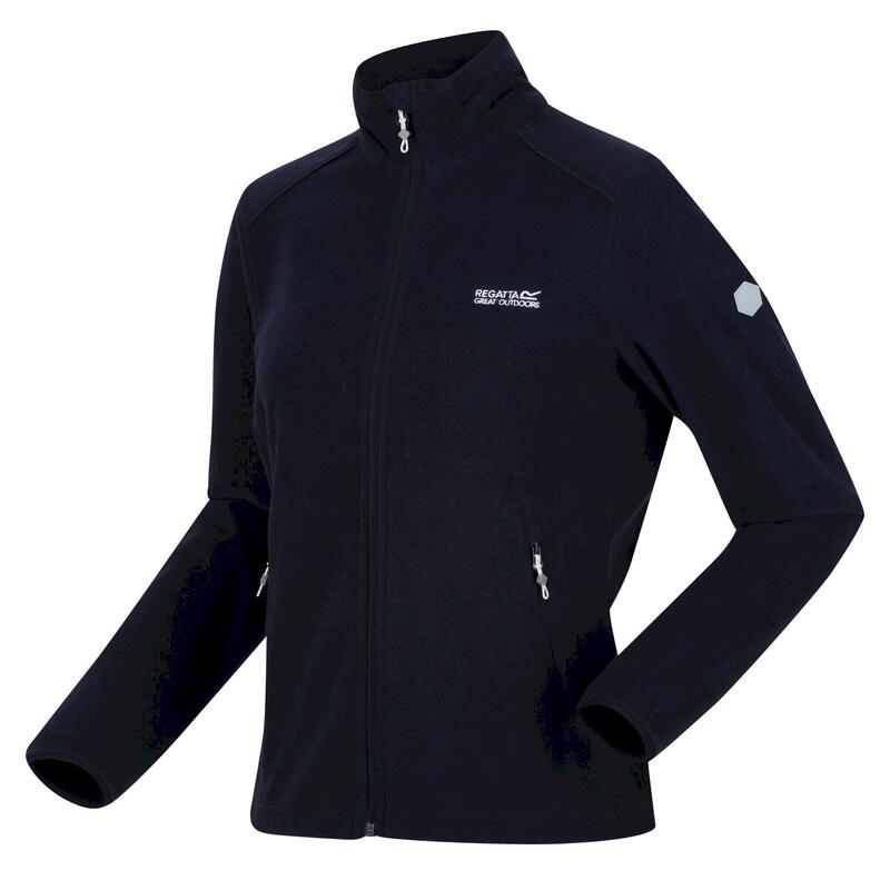 Dames Floreo IV Full Zip Fleece Jas (Marine)