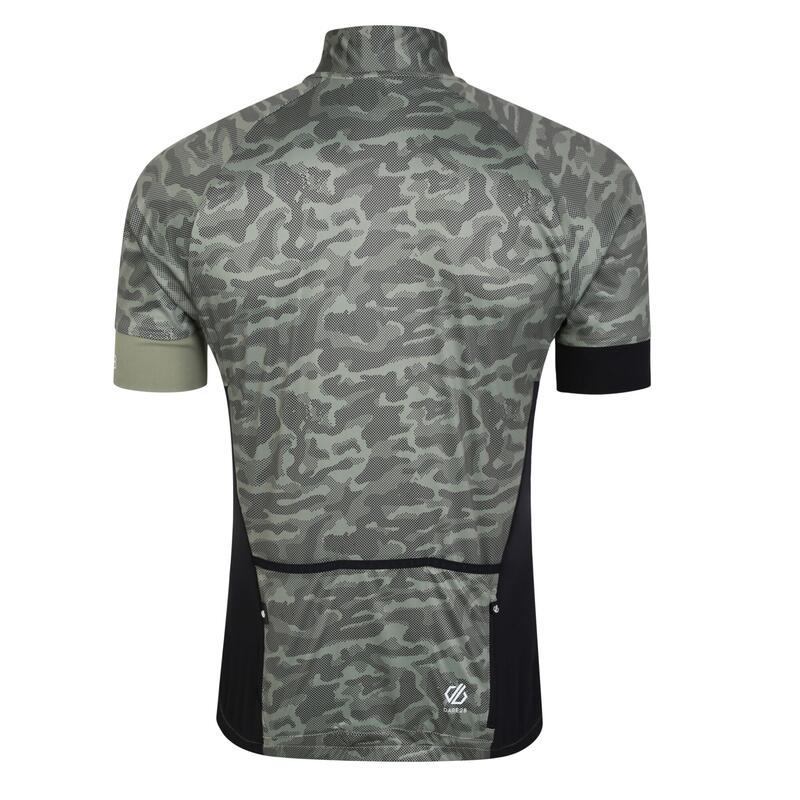 Maillot de cyclisme STAY THE COURSE Homme (Kaki)