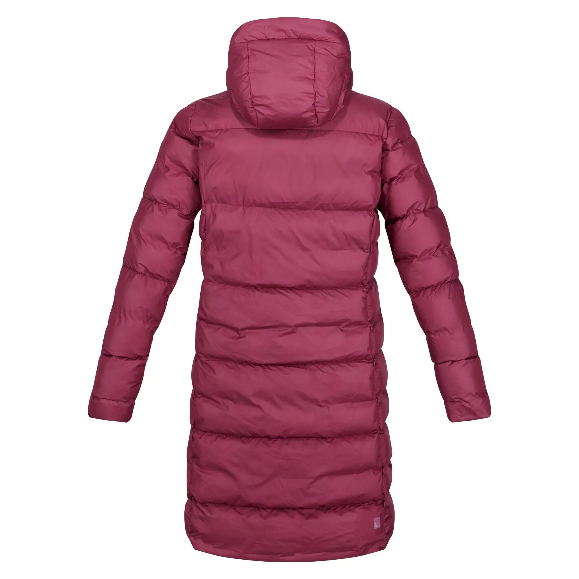 Womens/Ladies Pandia II Hooded Jacket (Amaranth Haze) 2/5