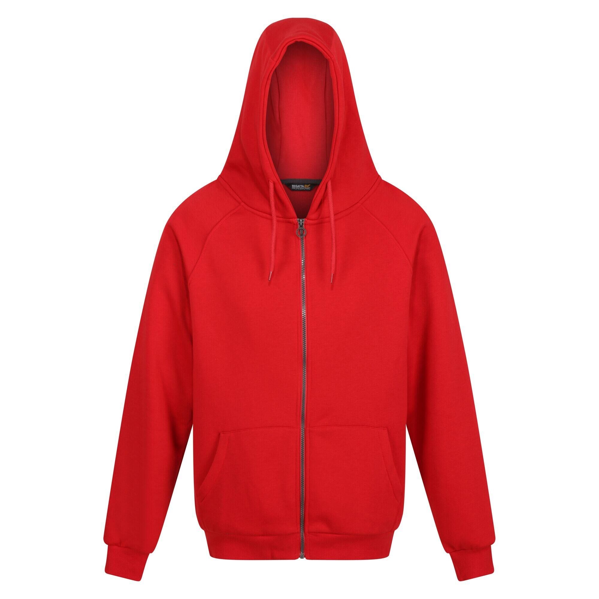 REGATTA Mens Pro Full Zip Hoodie (Classic Red)