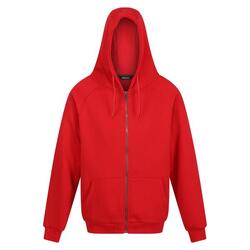 Sudadera con Cremallera Pro para Hombre Rojo Clásico