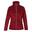 Dames Heloise Eyelash Fleece Full Zip Fleece Jas (Cabernet)