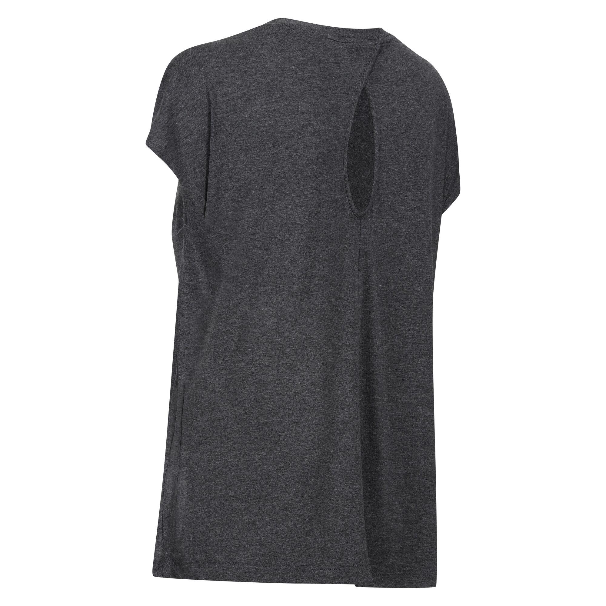 Womens/Ladies Bannerdale Smart Temperature TShirt (Seal Grey) 4/5