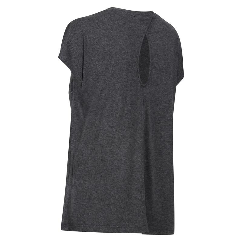 Camiseta Bannerdale para Mujer Gris Seal