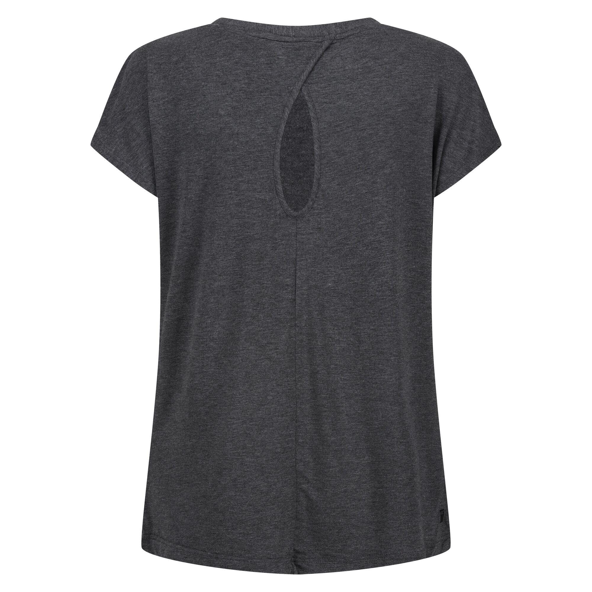 Womens/Ladies Bannerdale Smart Temperature TShirt (Seal Grey) 2/5