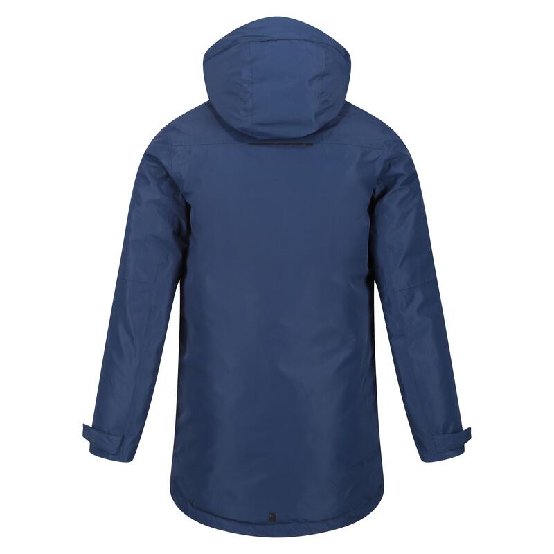 Farbank Ski jas voor kinderen (Admiraal Blauw/Zwart)