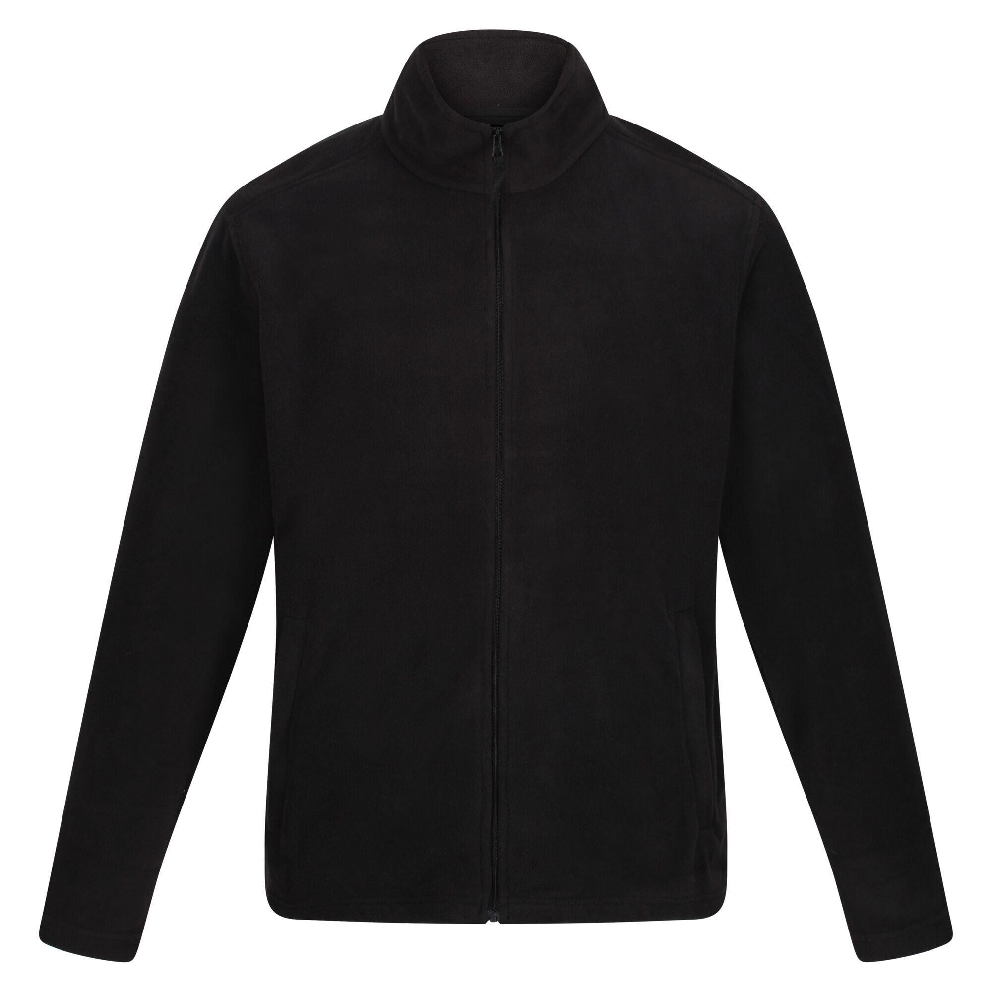REGATTA Mens Classic Microfleece Jacket (Black)