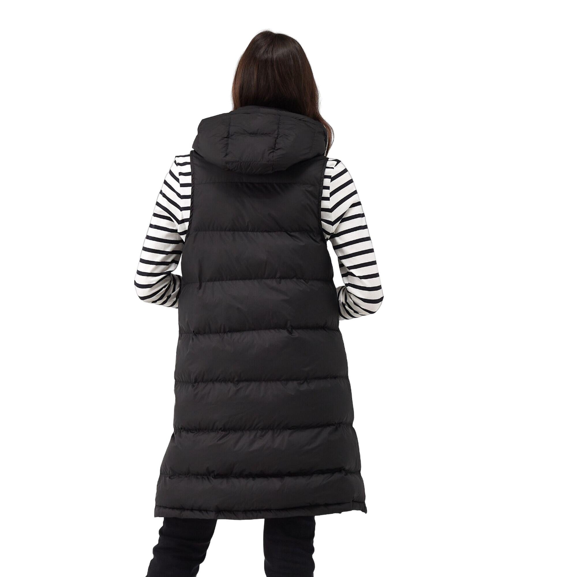 Womens/Ladies Ganella Long Length Gilet (Black) 4/5