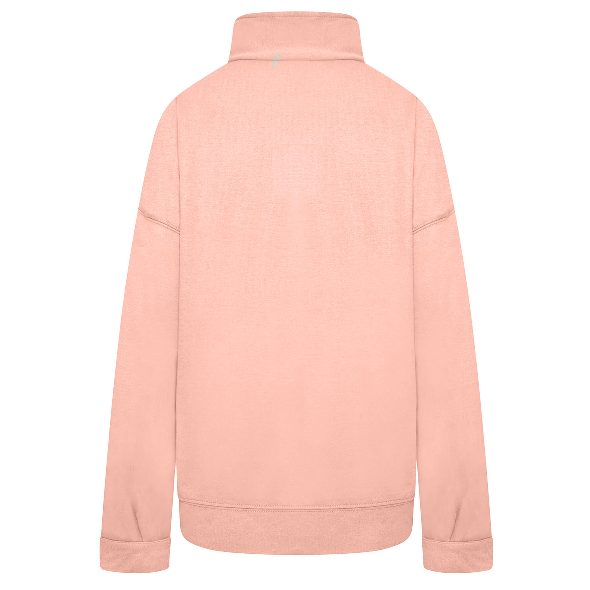 Felpa Mezza Cerniera Donna Dare 2B Laura Whitmore Recoup II Rosa Puro 2/5