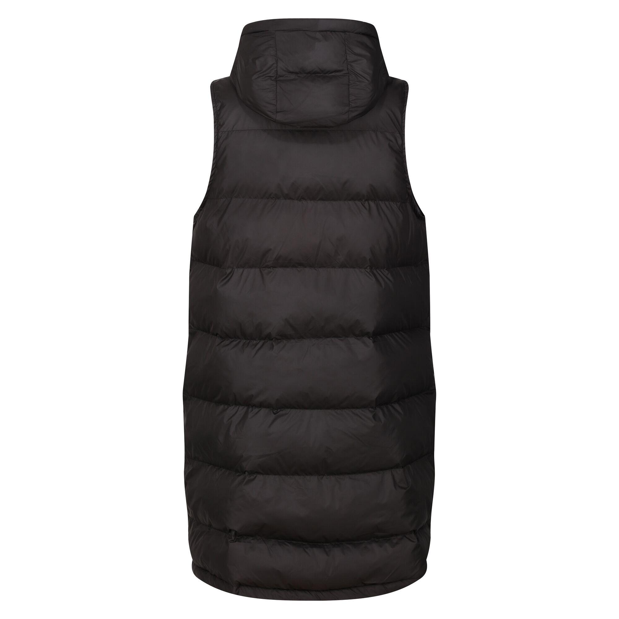 Womens/Ladies Ganella Long Length Gilet (Black) 2/5