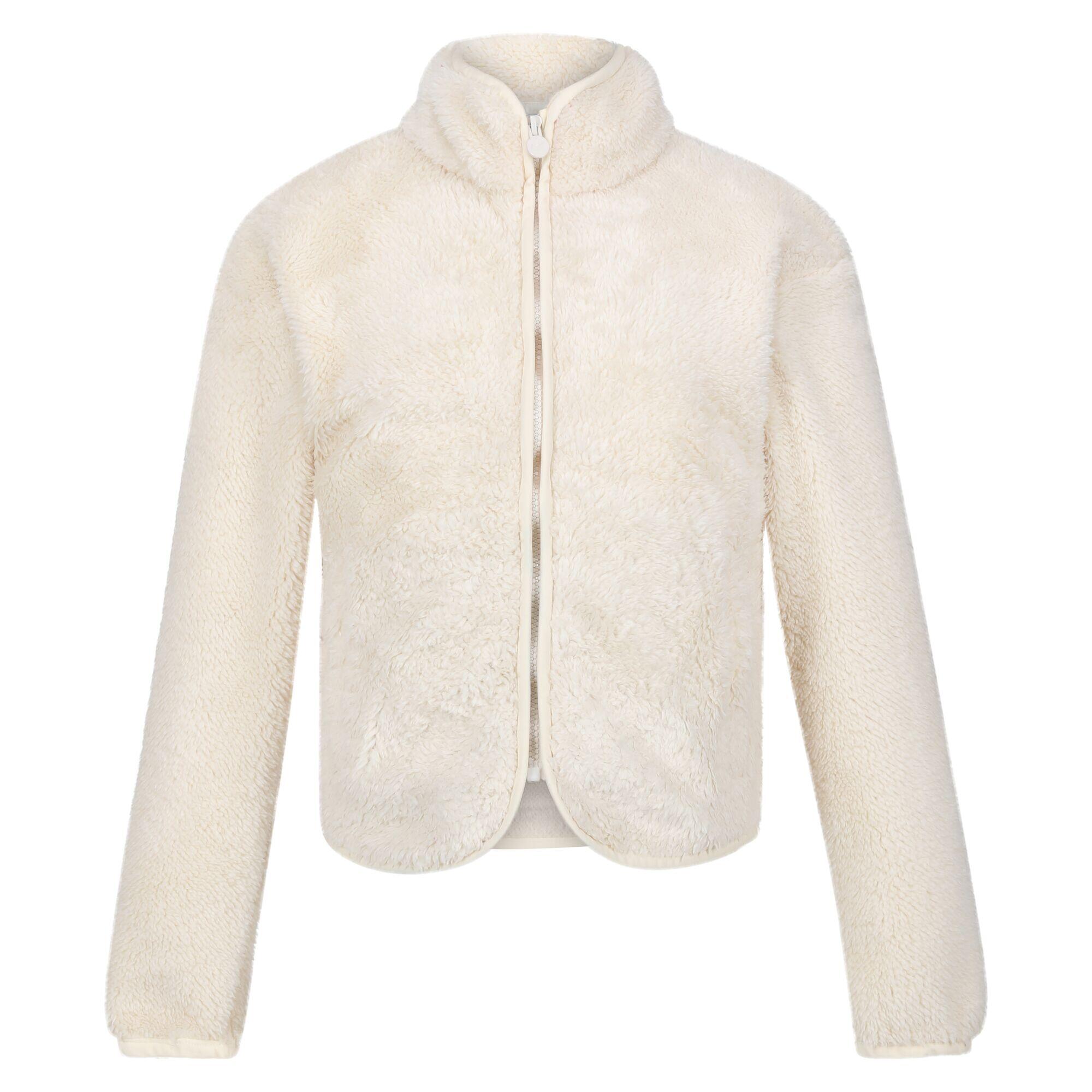 Childrens/Kids Kallye II Full Zip Fleece Jacket (Light Vanilla) 1/5