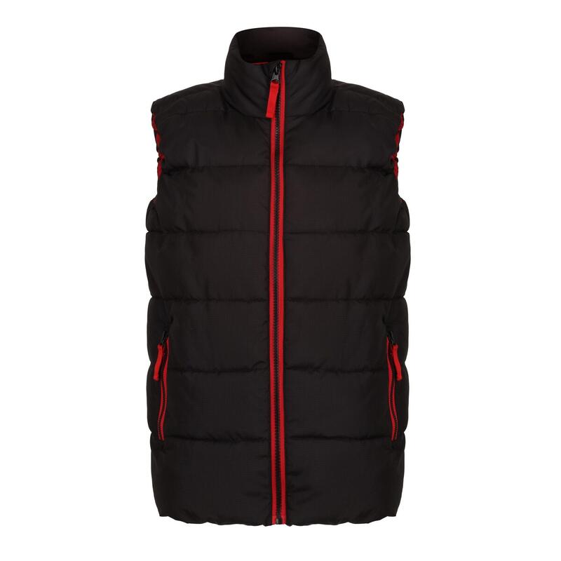 Veste sans manches SCHOLAR Enfant (Noir / Rouge)