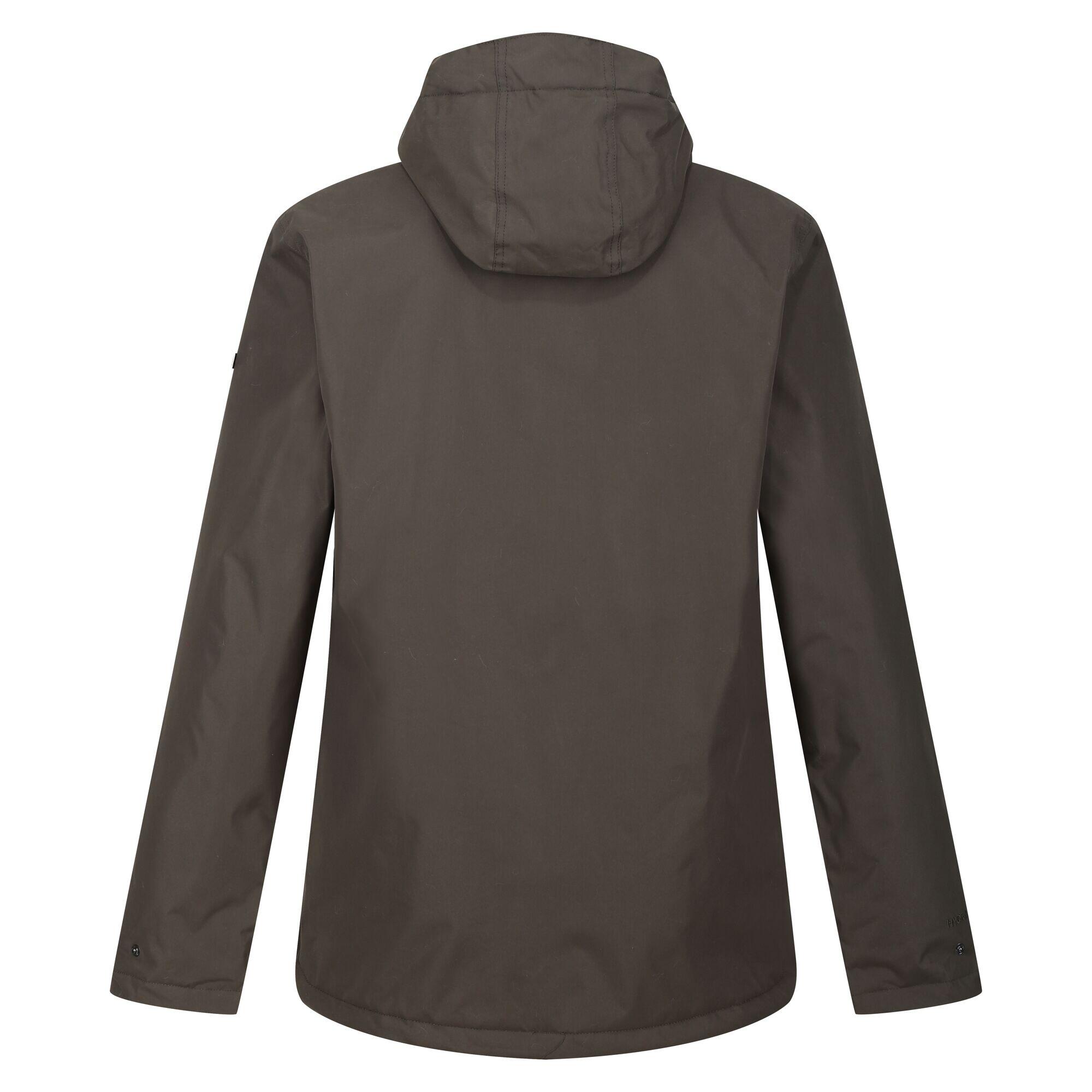 Womens/Ladies Broadia Waterproof Jacket (Dark Khaki) 2/5
