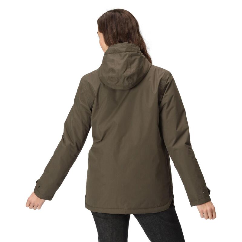 Veste imperméable BROADIA Femme (Kaki foncé)