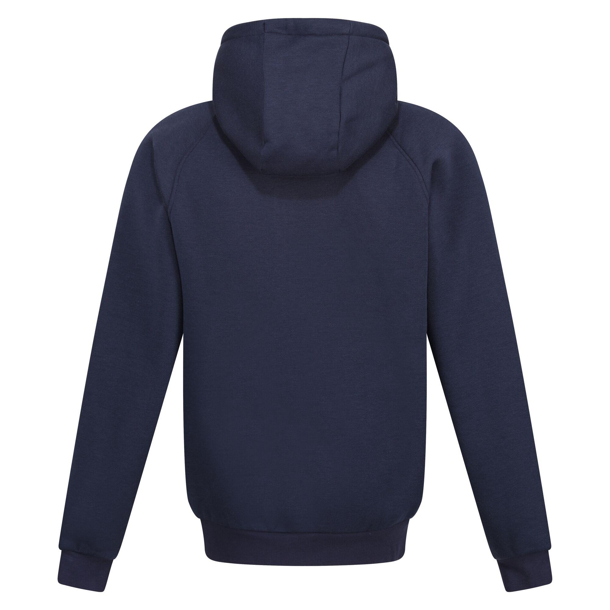 Felpa Con Cappuccio E Zip Intera Uomo Regatta Professional Blu Navy 2/5