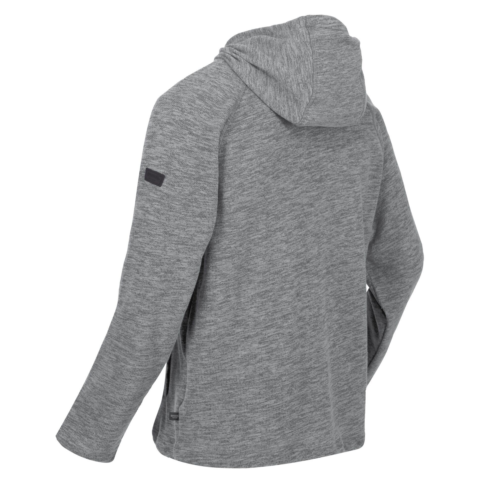 Mens Kassian Fleece Hoodie (Mineral Grey) 3/5