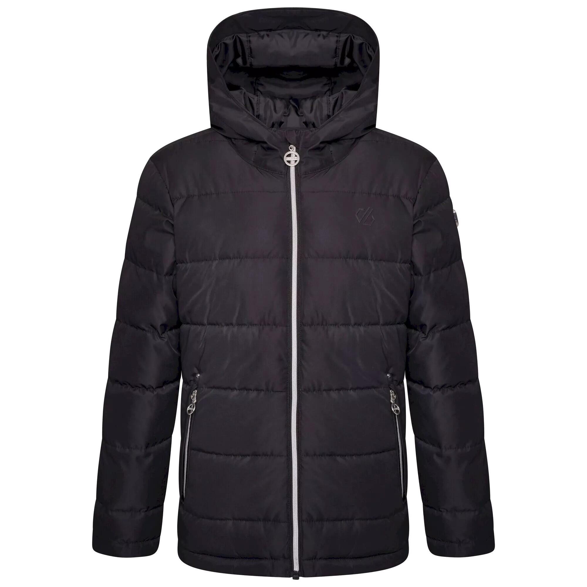 Girls Verdict Waterproof Insulated Ski Jacket (Black) 1/5