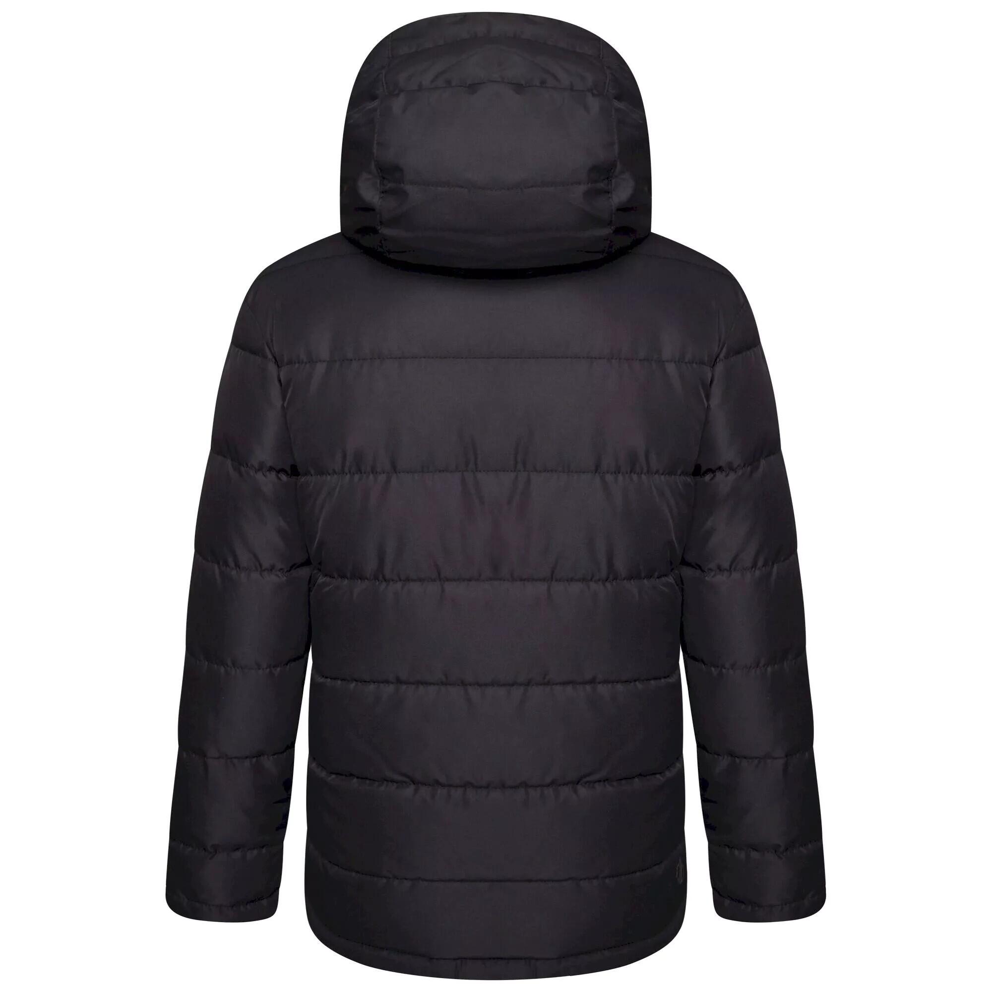 Girls Verdict Waterproof Insulated Ski Jacket (Black) 2/5