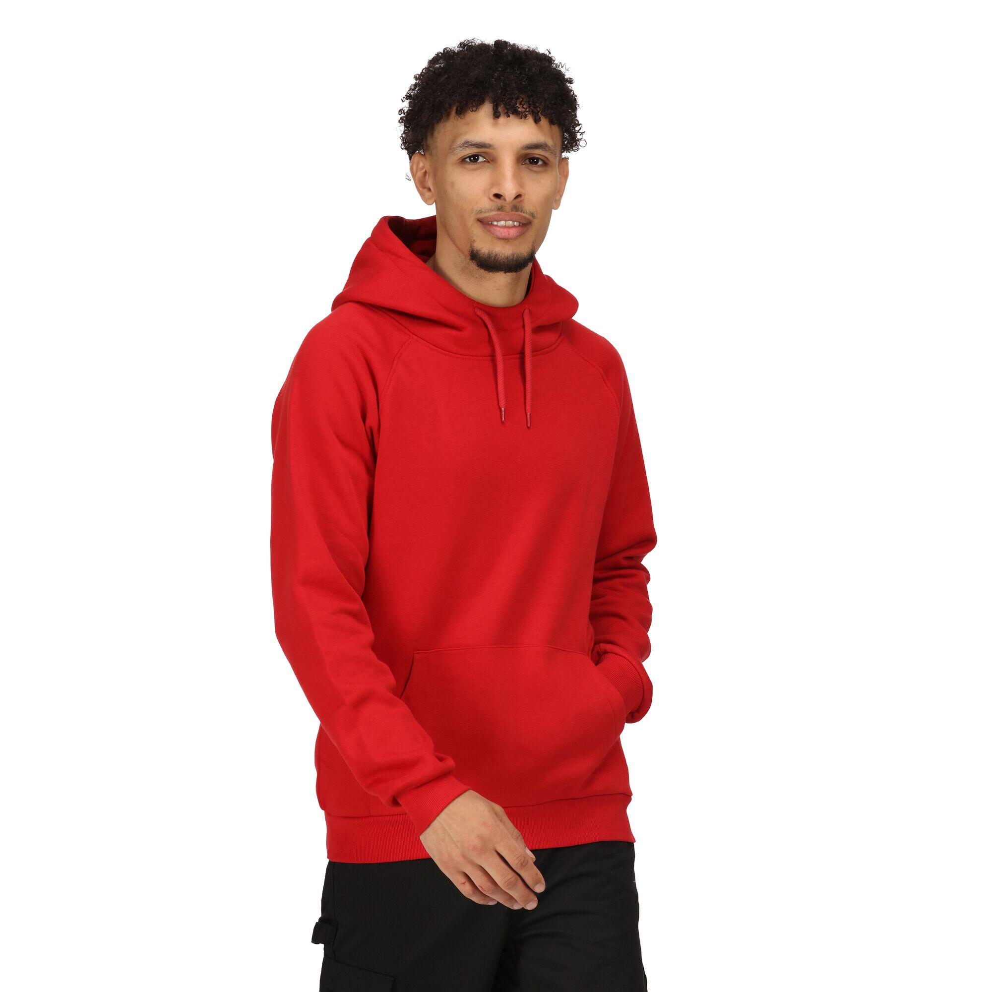 Mens Pro Overhead Hoodie (Classic Red) 3/5