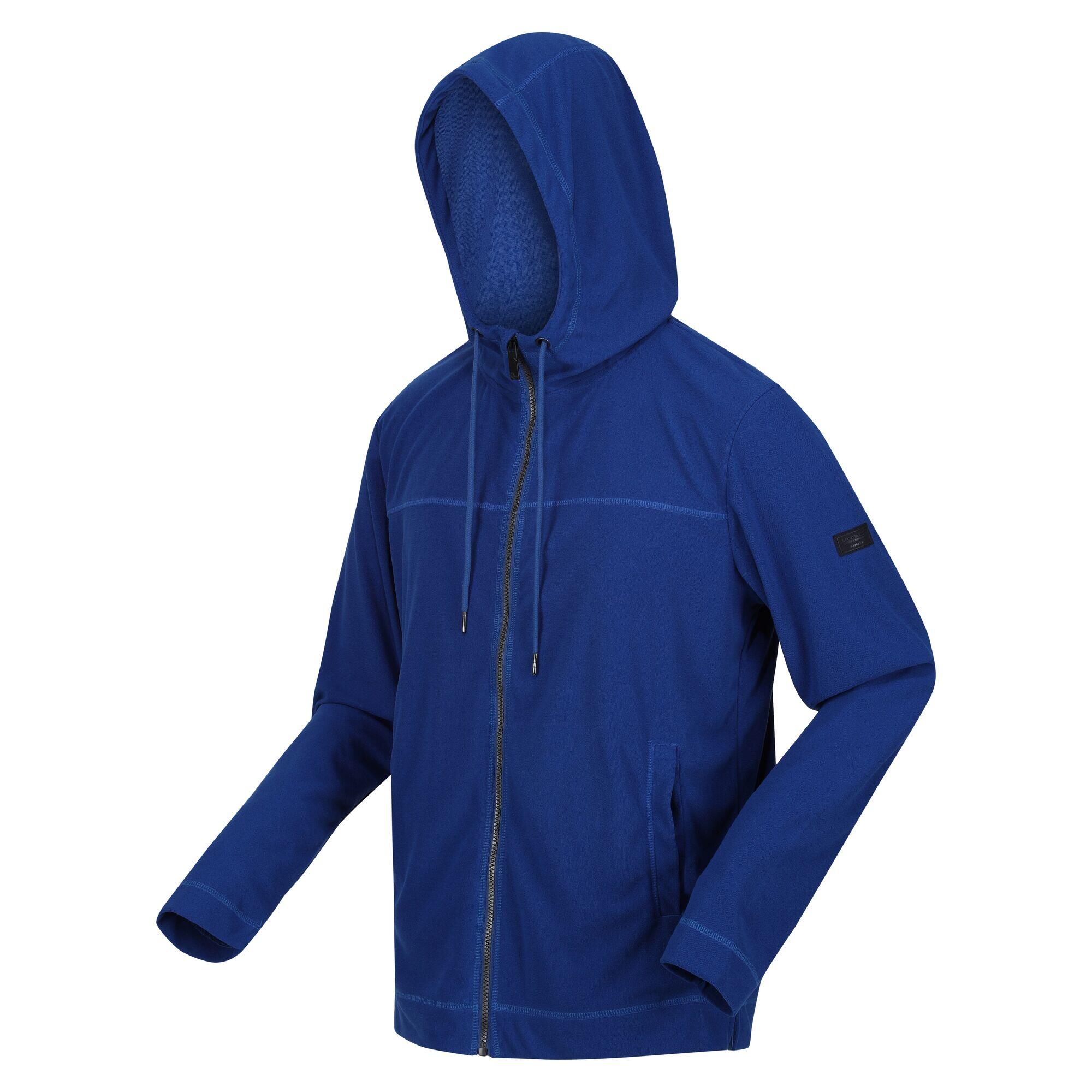 Mens Shorebay Full Zip Hoodie (Royal Blue) 3/5