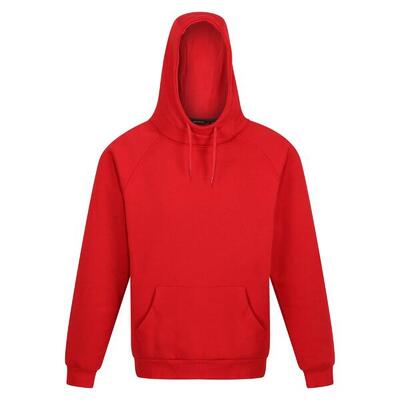 Heren overhead hoodie (klassiek rood)