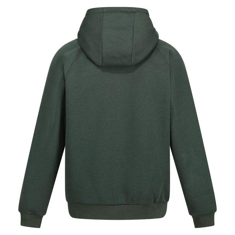 Heren Pro Full Zip Hoodie (Donkergroen)