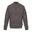 Heren Solomon Marl Gebreid Sweatshirt met Ritssluiting (Donkergrijs)