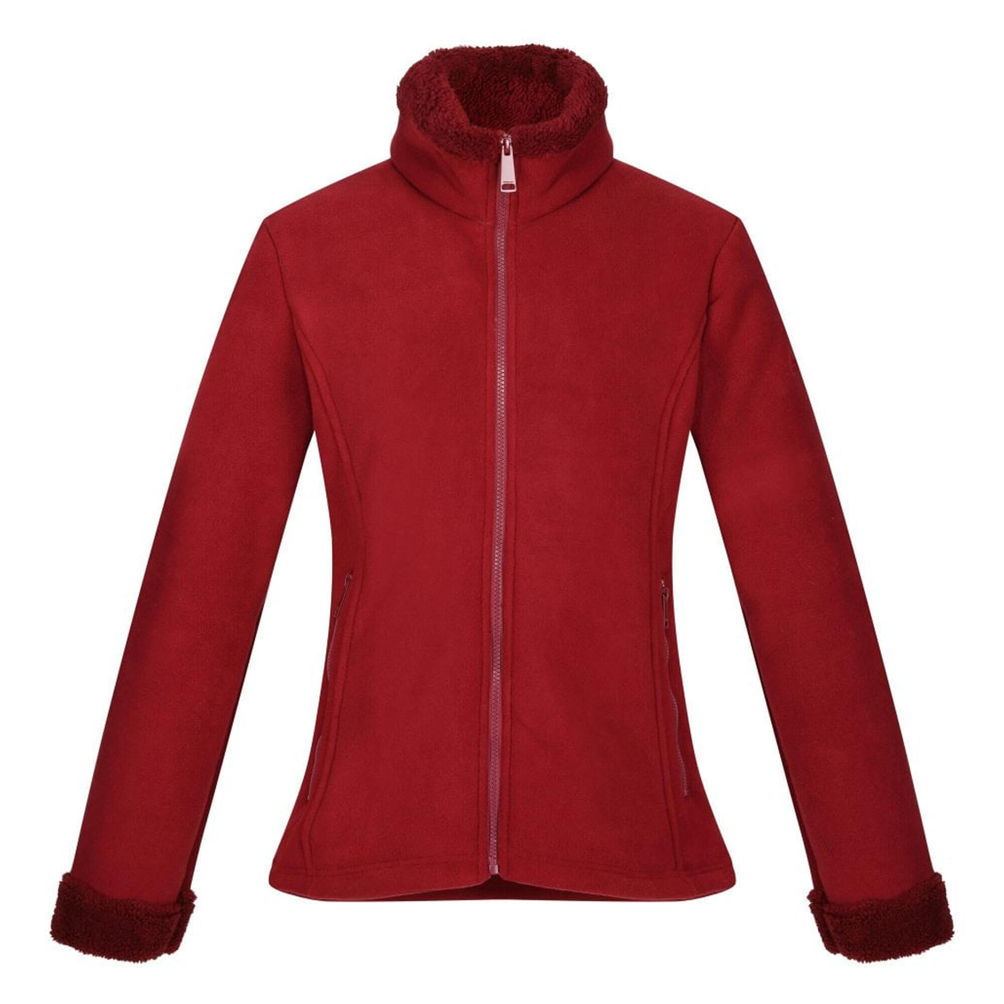 REGATTA Womens/Ladies Brandall Heavyweight Fleece Jacket (Cabernet)