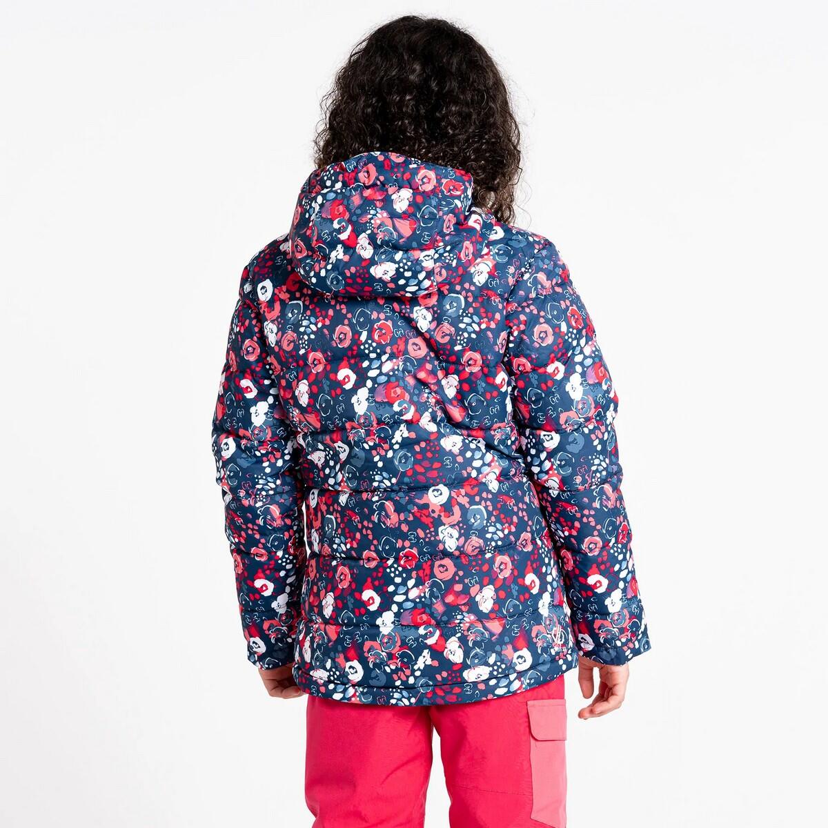 Girls Verdict Floral Waterproof Ski Jacket (Virtual Pink) 4/5