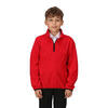 Kinder/Kids Microfleece Half Rits Fleece (Klassiek rood)