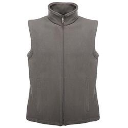 Chaleco de tejido micro polar para hombre Gris