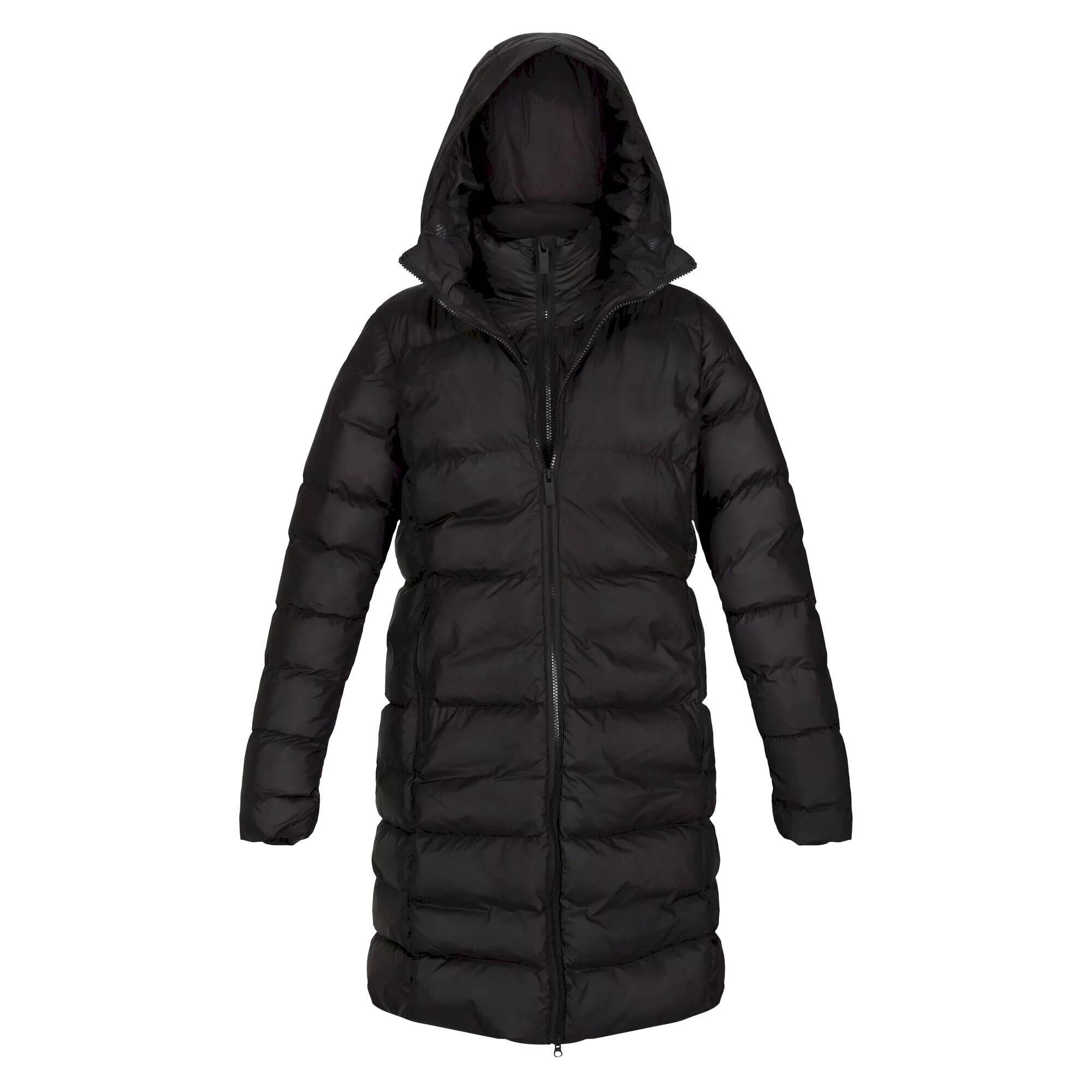 REGATTA Womens/Ladies Pandia II Hooded Jacket (Black)