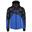 Chaqueta de Esquí Baseplate Geométrico para Hombre Azul Olímpico, Negro