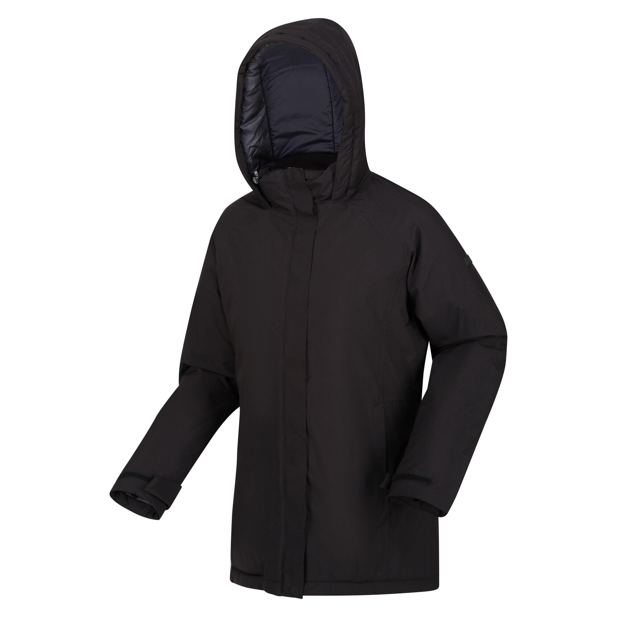 "Sanda III" Jacke, wasserfest für Damen Schwarz 3/5