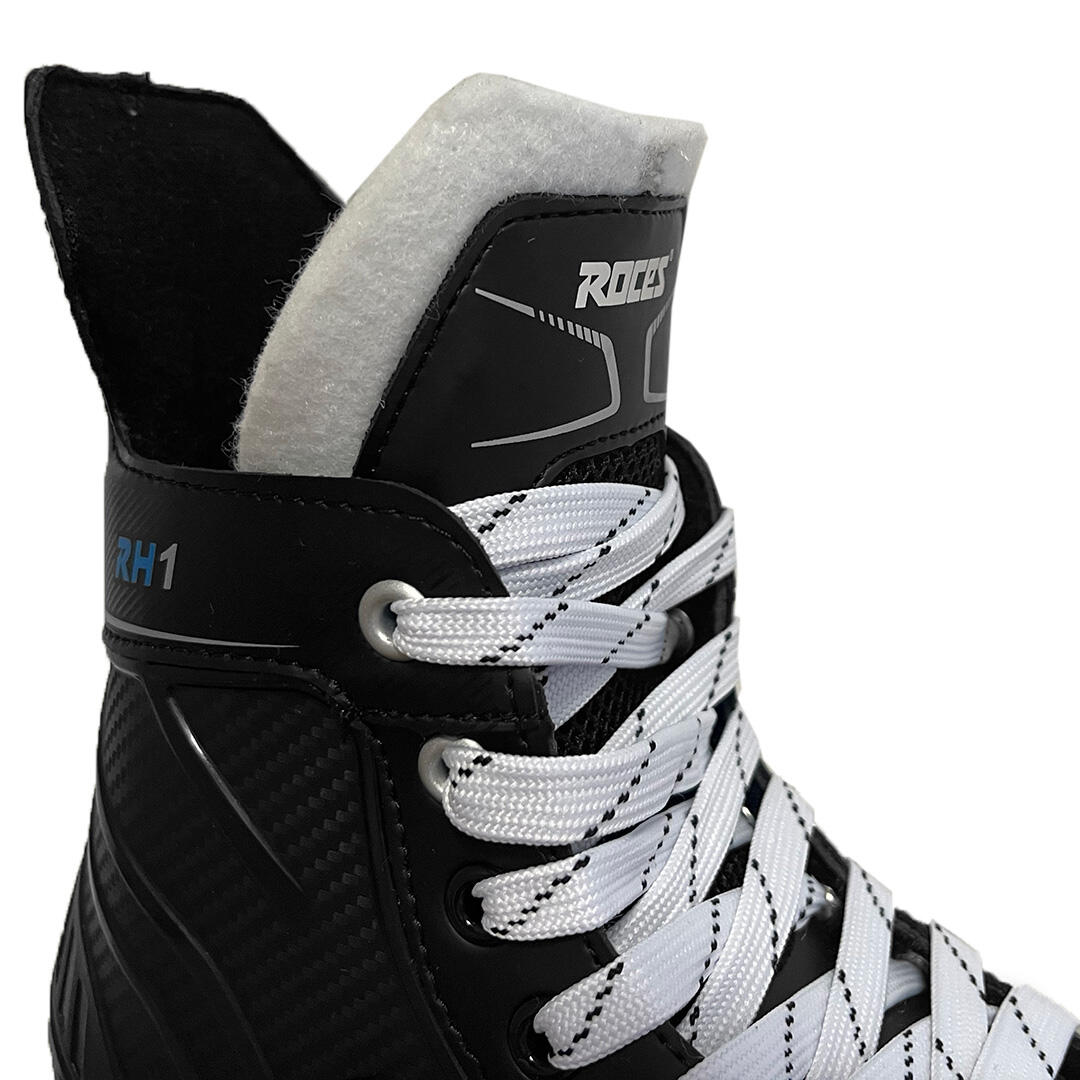 Roces RH1 Verstellbare Eishockeyschuhe - Schwarz - 31-34 5/7