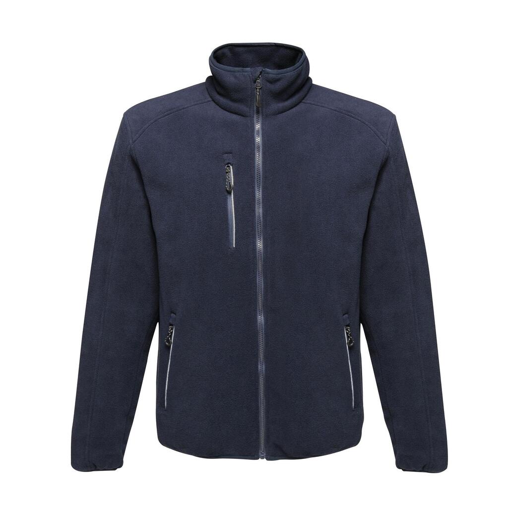 Mens Waterproof Fleece Jacket (Navy)