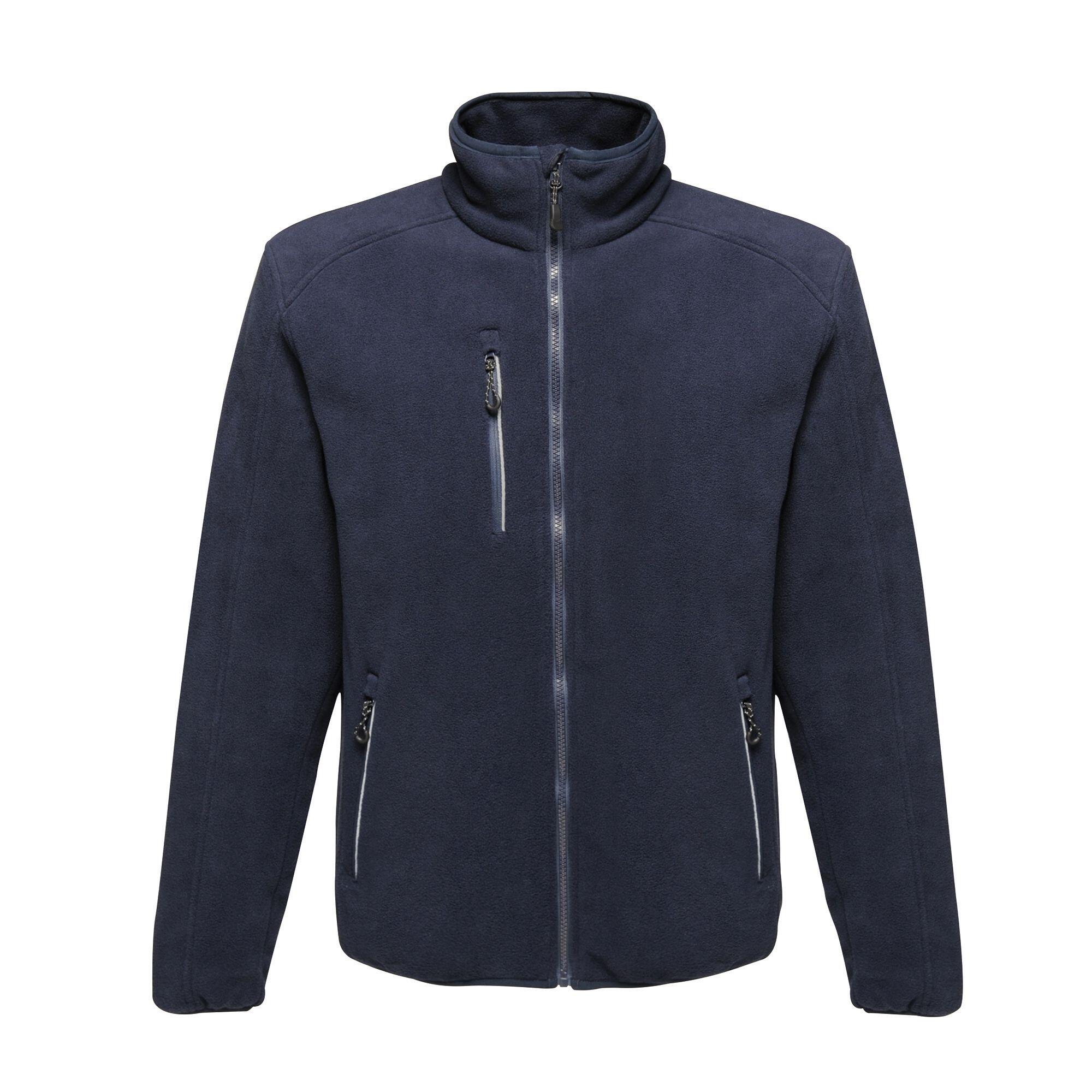 Mens Omicron III Waterproof Fleece Jacket (Navy) 1/5